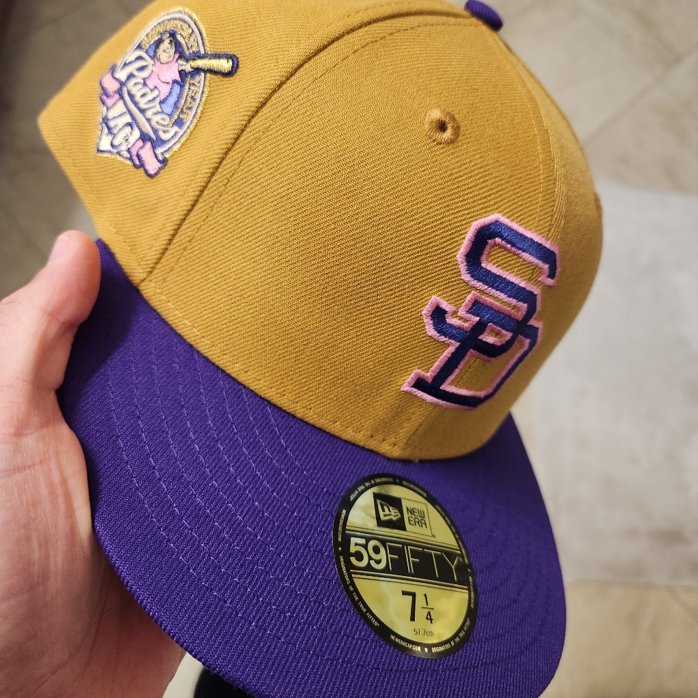 San Diego Padres 7 1/4 fitted hat